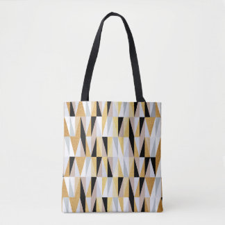 skandinavisches Design Dreiecke nahtloses Muster v Tasche