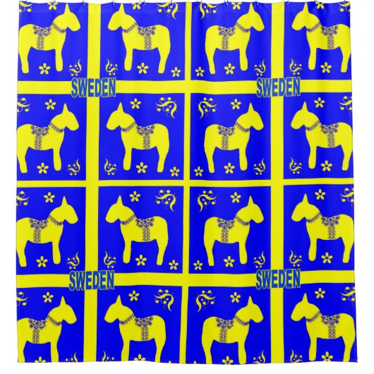 skandinavisches Design Duschvorhang (Vorderseite)