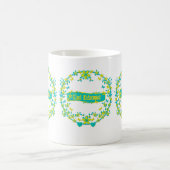 skandinavisches Design, Glad midsommar Kaffeetasse (Mittel)