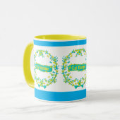skandinavisches Design, Glad midsommar Tasse (Vorderseite Links)