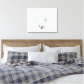 skandinavisches Design Leinwanddruck (Insitu (Schlafzimmer))