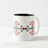 skandinavisches Design Zweifarbige Tasse (VorderseiteRechts)