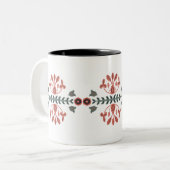 skandinavisches Design Zweifarbige Tasse (Vorderseite Links)