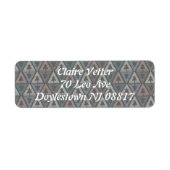 skandinavisches Dreieckslabel (Vorne)