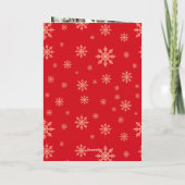 Skandinavisches Ein Foto Weihnachten (Rückseite)