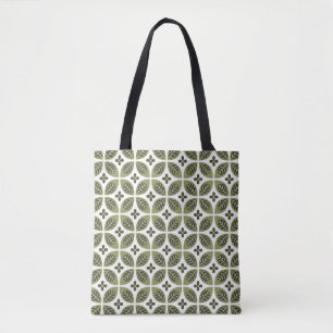 Skandinavisches Floral: Nahtloses Vintage-Design. Tasche