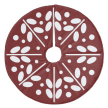 Skandinavisches Folk Art Weihnachtsbaumrock