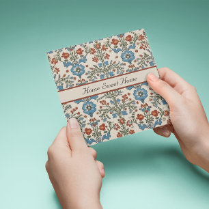 Skandinavisches Folkloredesign - Blume individuell