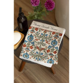 Skandinavisches Folkloredesign - Blume individuell Badhandtuch Set