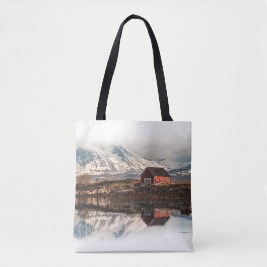 Skandinavisches Foto Tasche (Vorderseite)