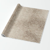 Skandinavisches geometrisches Muster Geschenkpapier (Ungerollt)