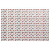 Skandinavisches Haus-Volkskunst-Muster Stoff (Yard (91,4 cm))