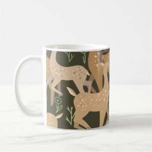 Skandinavisches Hirschwald Kaffeetasse