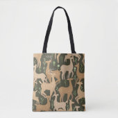 Skandinavisches Hirschwald Tasche (Vorderseite)