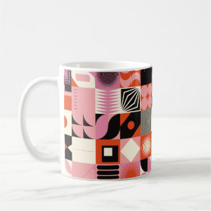 Skandinavisches inspiriertes Kunstwerk aus si Kaffeetasse