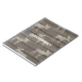 Skandinavisches inspiriertes Notebook. Bearbeitbar Notizblock (Linke Seite)