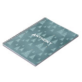 Skandinavisches inspiriertes Notebook. Bearbeitbar Notizblock (Linke Seite)