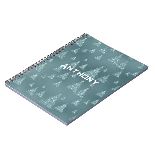 Skandinavisches inspiriertes Notebook. Bearbeitbar Notizblock (Linke Seite)