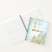 Skandinavisches inspiriertes Notebook. Bearbeitbar Notizblock (Innenseite)