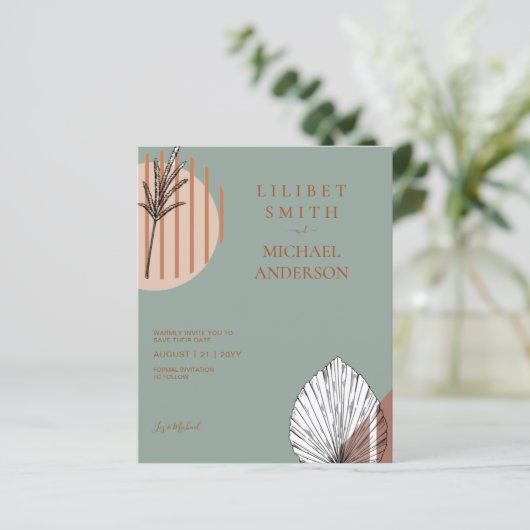 Skandinavisches Japandi - Abstrakte Formen SAVE TH (Stehend Vorderseite)