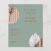 Skandinavisches Japandi - Abstrakte Formen SAVE TH (Vorderseite)