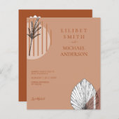 Skandinavisches Japandi - Abstrakte Formen SAVE TH (Vorne/Hinten)