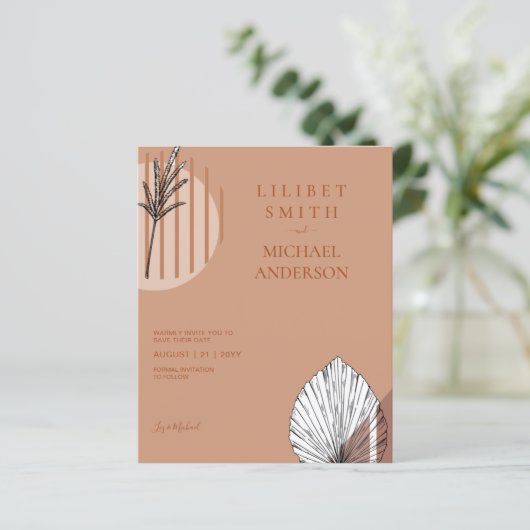 Skandinavisches Japandi - Abstrakte Formen SAVE TH (Stehend Vorderseite)