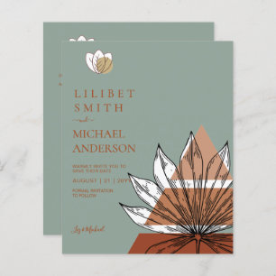 Skandinavisches Japandi - Abstrakte Formen SAVE TH