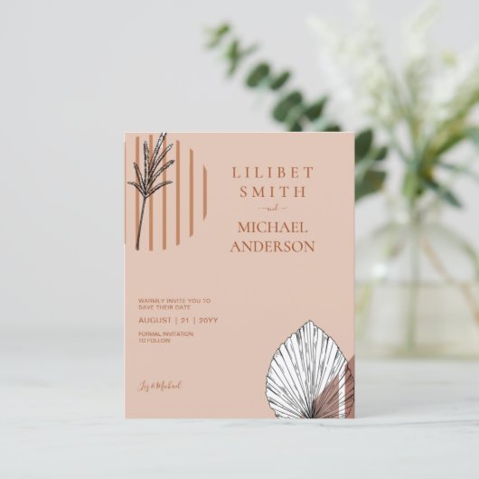 Skandinavisches Japandi - Abstrakte Formen SAVE TH (Stehend Vorderseite)