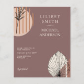 Skandinavisches Japandi - Abstrakte Formen SAVE TH Flyer (Vorne)