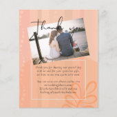 Skandinavisches Japandi Moderne Abstrakte Hochzeit (Vorderseite)