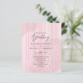 Skandinavisches Japandi Moderne Abstrakte Hochzeit (Stehend Vorderseite)