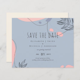 Skandinavisches Japandi Moderne Abstrakte Hochzeit