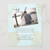 Skandinavisches Japandi Moderne Abstrakte Hochzeit (Vorderseite)