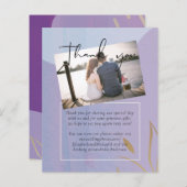 Skandinavisches Japandi Moderne Abstrakte Hochzeit (Vorne/Hinten)