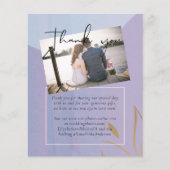 Skandinavisches Japandi Moderne Abstrakte Hochzeit (Vorderseite)