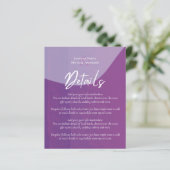 Skandinavisches Japandi Moderne Abstrakte Hochzeit (Stehend Vorderseite)