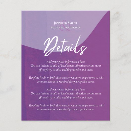 Skandinavisches Japandi Moderne Abstrakte Hochzeit (Vorderseite)