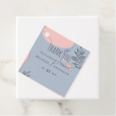 Skandinavisches Japandi Moderne Abstrakte Hochzeit Geschenkanhänger (Beispiel)