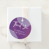 Skandinavisches Japandi Moderne Abstrakte Hochzeit Geschenkanhänger (Beispiel)