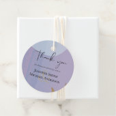 Skandinavisches Japandi Moderne Abstrakte Hochzeit Geschenkanhänger (Beispiel)