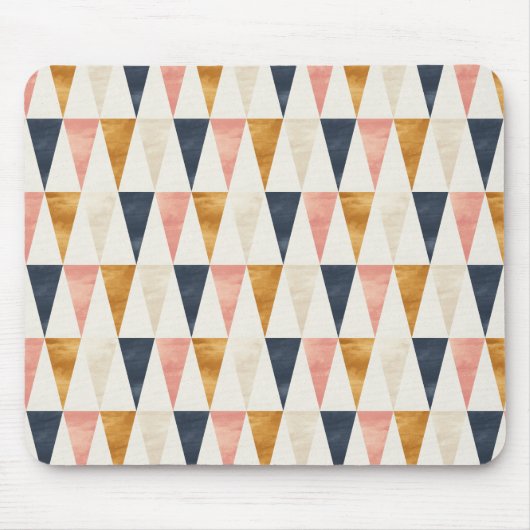 Skandinavisches Marine-Flaggen-Muster Mousepad (Vorne)