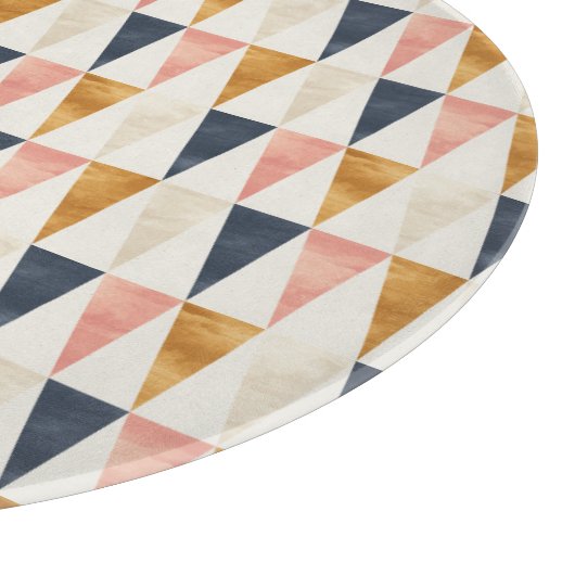 Skandinavisches Marine-Flaggen-Muster Schneidebrett (Ecke)