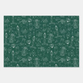 Skandinavisches Minimalfolkmuster Geschenkpapier Set (Vorderseite 3)