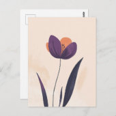 skandinavisches Minimalistisch #178 Postkarte (Vorne/Hinten)