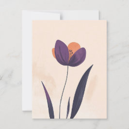 skandinavisches Minimalistisch #178 Postkarte