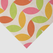 Skandinavisches Muster der Minimalistischen Blätte Seidenpapier (Detail)