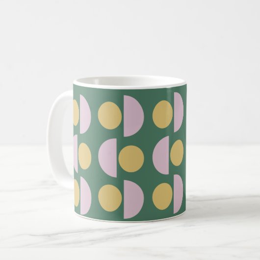 Skandinavisches Muster für das Muster "Floral" in Kaffeetasse (Vorderseite Links)