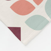 Skandinavisches Musterdesign. Einfache moderne Ret Fleecedecke (Ecke)
