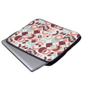 Skandinavisches Musterdesign. Einfache moderne Ret Laptopschutzhülle (Vorne Knopf)